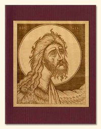St. John the Baptist Wood Veneer Card