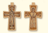 L178 Early Christian Priest's Cross, Laser Engraved