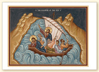 Our Saviour Calming the Sea Greeting Card