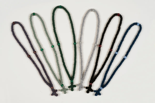 100 Knot Wool Prayer Rope—Small Knots