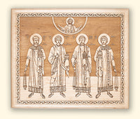 Four Deacons Laser-engraved Icon