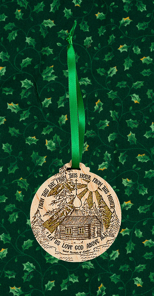 Saint Herman Nativity Ornament