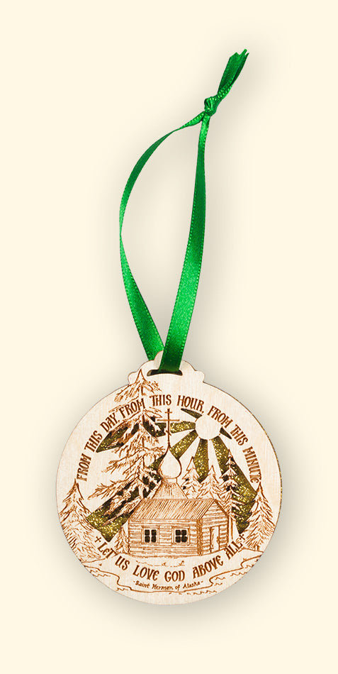 Saint Herman Nativity Ornament
