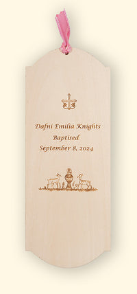 Double-Sided Bookmark Favor