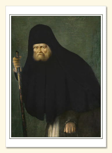 St Seraphim Portrait Card