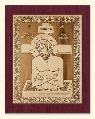 Extreme Humility Icon Wood Veneer Card