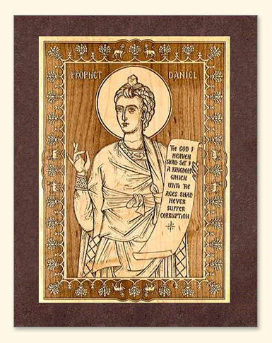 Prophet Daniel Wood Veneer Card