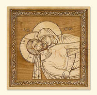 Lamentation at the Tomb Icon