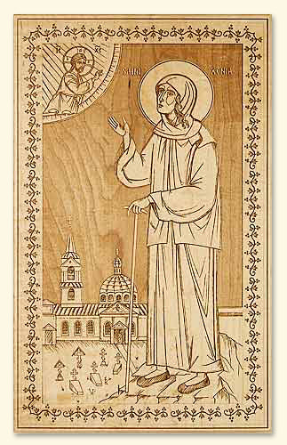 St. Xenia of Petersburg Icon