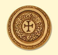 Drawer Knob with Byzantine Cross Design