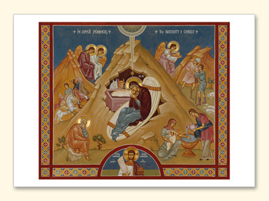Nativity Canvas Card