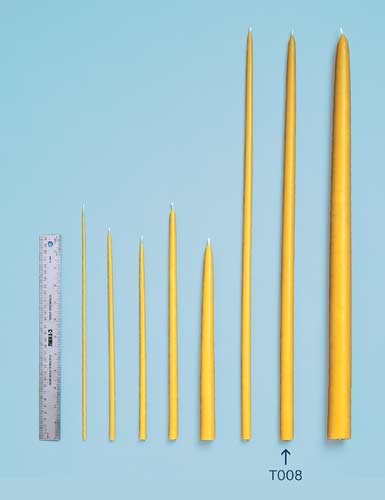 24 inch x 3/4 inch Candles