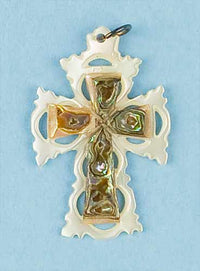 Mother of Pearl Cross