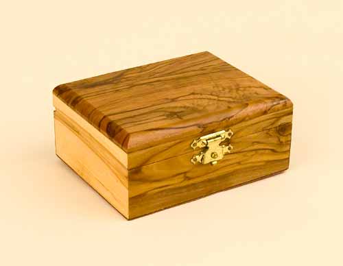Olivewood Medium Rectangle Box