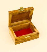 Olivewood Medium Rectangle Box
