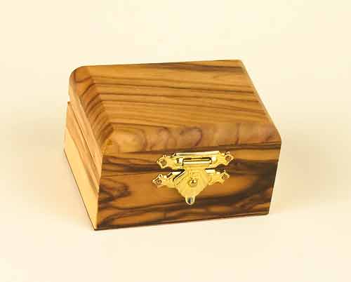 Olivewood Small Rectangle Box