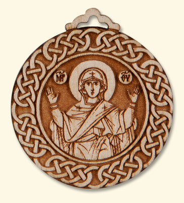 Mother of God Side of pendant