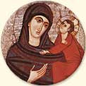 Mother of God of Sinai Button