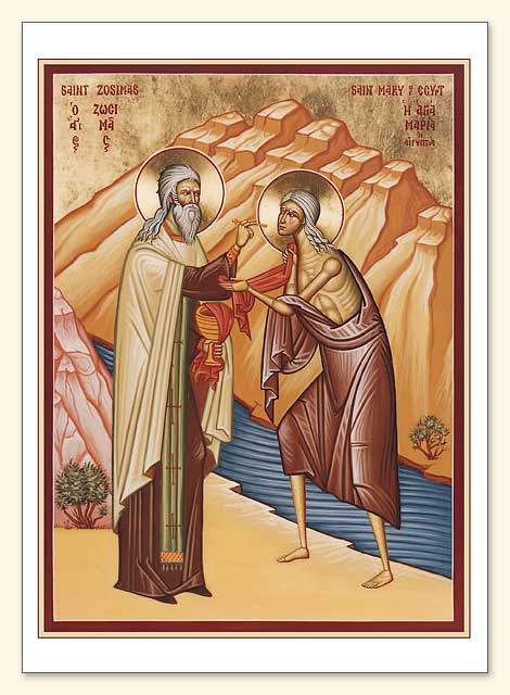 St. Mary of Egypt Card