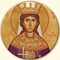 St. Alexandra Icon Button