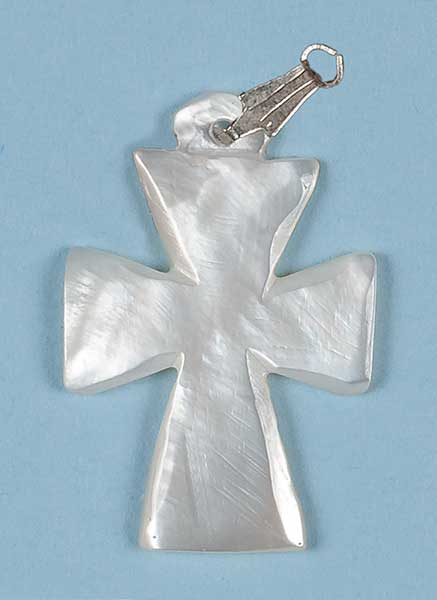 A502 Small Mother-of-Pearl Cross