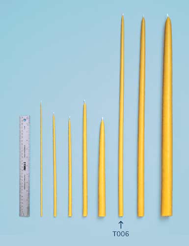 Bishop's Candles: Set of 5 - 24