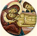 B122 Burial of Christ Button