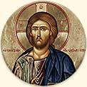 B155 Christ the Wisdom of God Icon Button