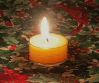 T040 Lit Tealight Candle