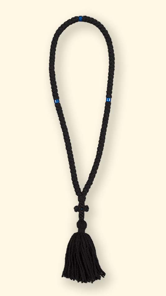 100-Knot Wool Prayer Rope