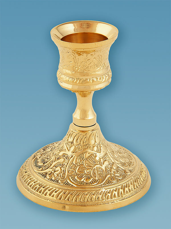 Ornate Brass Candlestick