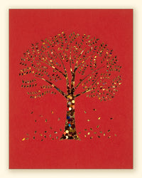 Autumn Tree Laser Cut Card