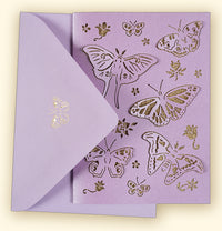 Butterflies Laser-cut Pascha Card