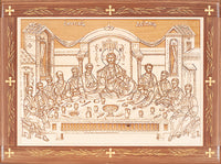 Mystical Supper Laser-engraved Icon