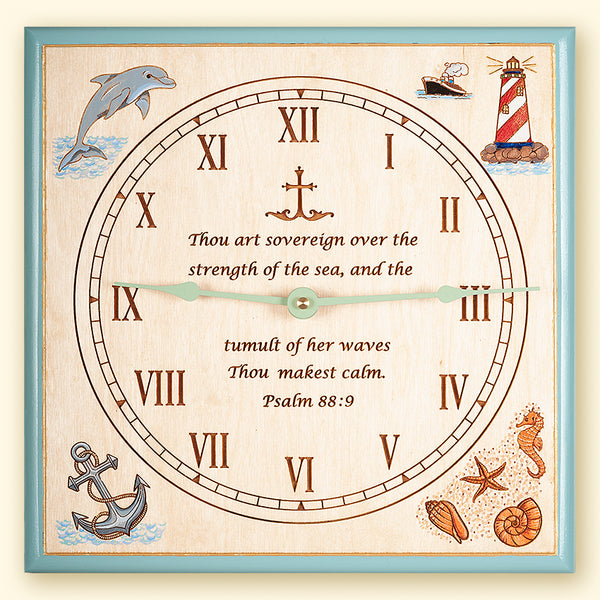 Nautical Theme Clock
