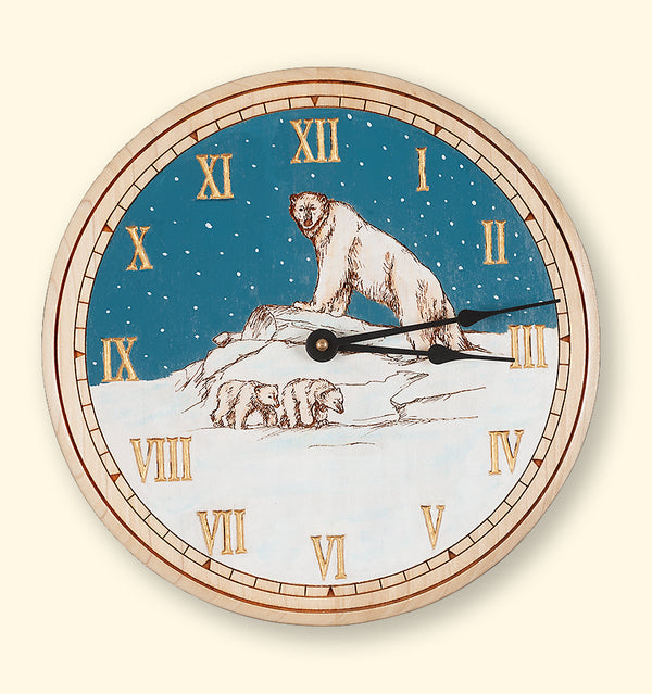 Polar Bear  Clock