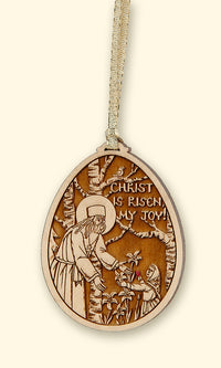Christ is Risen, My Joy! Hanging Icon of St. Seraphim