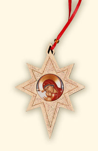 Nativity Star Ornament