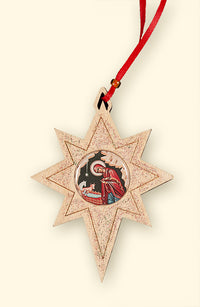 Nativity Star Ornament