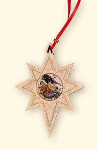 Nativity Star Ornament